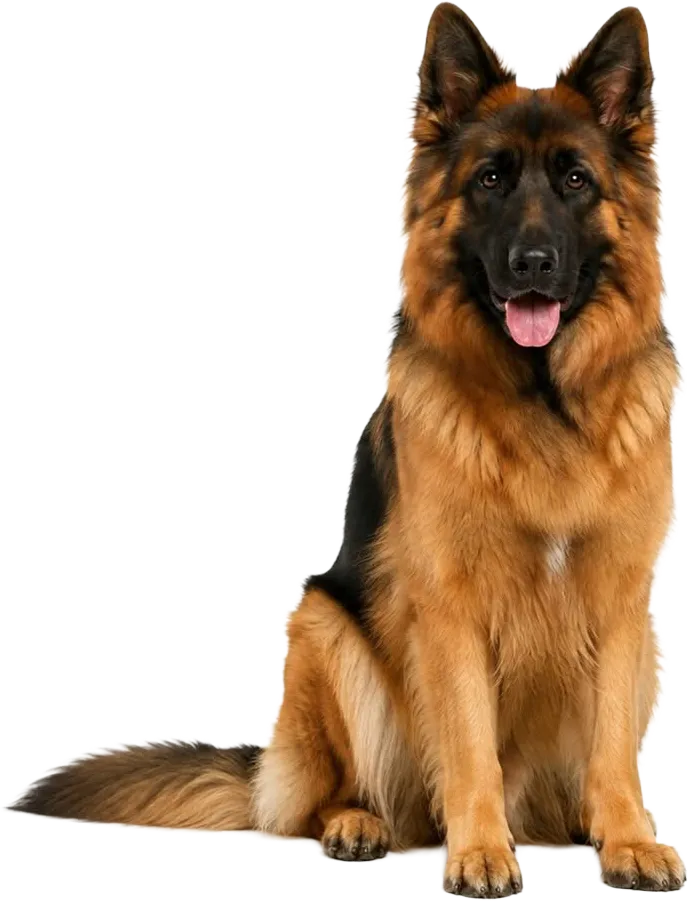 Large dog pricing illustration